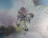 DEX0059/WGダイヤネックレス