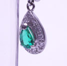 p56/WGエメラルドイヤリング