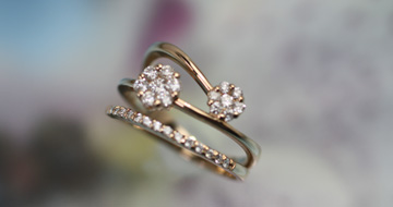 FA4542/K18PG�i�s���N�S�[���h�j�_�C�������O