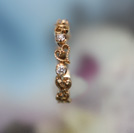 KWNNCAX/K18PGダイヤリング 見本2